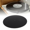 Turntable Mat, Acrylic Turntable Plate, Anti-Static Noise Reduction Turntable Slipmat,