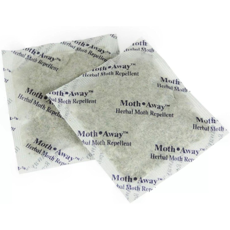 Richards Homewares Moth Away Sachets Nontoxic (White) (1-Pack of 24