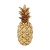 Deco 79 Polystone Fruit Decorative Sculpture Pineapple Home Decor Statue,