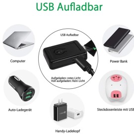 Unbranded Luminous Arm Bands USB Reflective Band Bracelets For Outdoor Running Sports MTWU