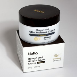 Honey One Snail Ultra Moisture Cream Premium 80g / 허니원 스네일 울트라 모이스처 크림 프리미엄 80g