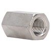 5Pcs Hex Coupling Nut Set Connector 304 Stainless Steel Industrial