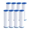 DAYEAR Ice Bath Water Filter 10" x 2.5" (8 Pack)