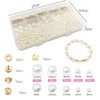 Buer Homie 720Pcs Jewellery Making Beads Kits for Adults, Pearls