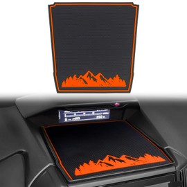 MOCHENT Dashboard Mats for Subaru Crosstrek Accessories 2023-2018, Forester 2019-2024, Impreza 2018-2023, Interior Non-Slip Dash Mat Pad Liner (Orange)