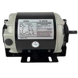 GF2054 1/2 hp, 1725 RPM, 115 Volts, 48/56 Frame, ODP, Sleeve Bearing Belt Drive Blower Motor