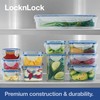 3 x Schloss & LOCK 1,1 lt Frischhaltebox rechteckig HPL815D