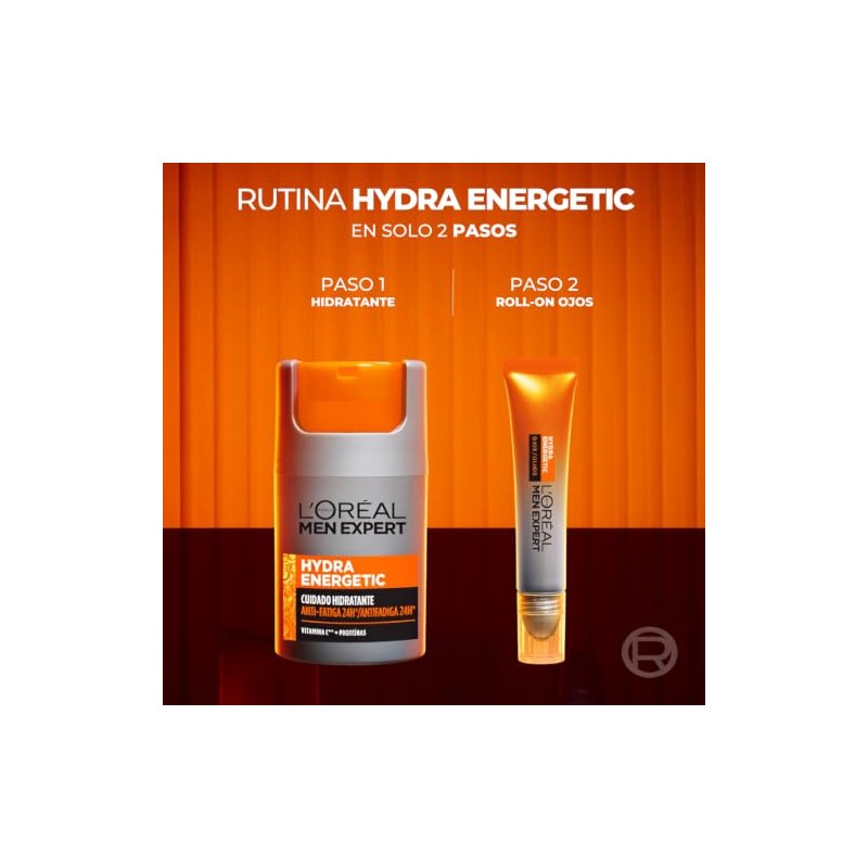 L'Oreal Paris Roll On Crema para Ojos, Men Expert, 10
