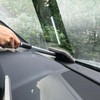 Polyte Pivoting Windshield Glass Cleaning Tool Extendable Aluminum Handle w/3