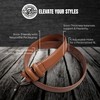Marino’s Premium Belt Men, Genuine Leather Dress Belt for Men,