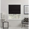 Exclusive Home Curtains Acadia 100% Blackout Polyester Roman Shade, 23"x64",