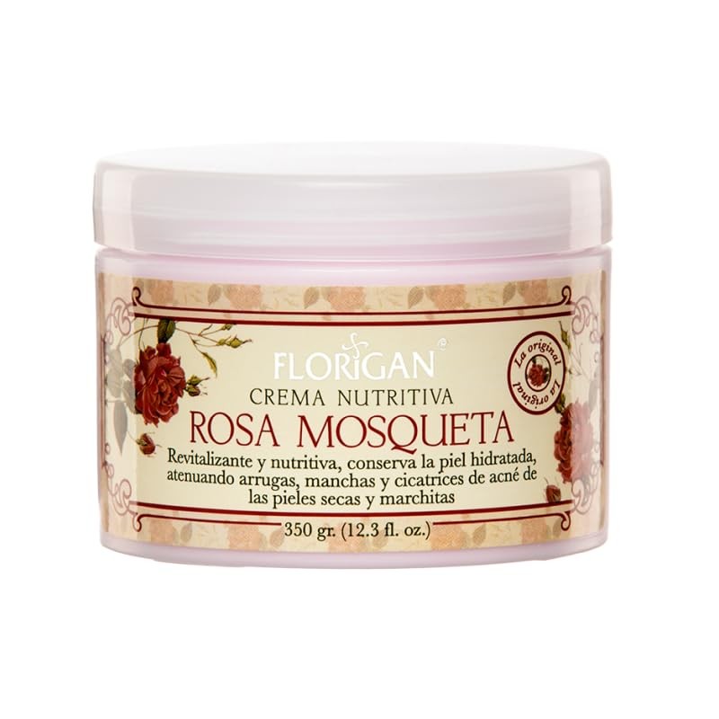 Crema Nutritiva ROSA MOSQUETA 350gr. FLORIGAN (1 pieza)