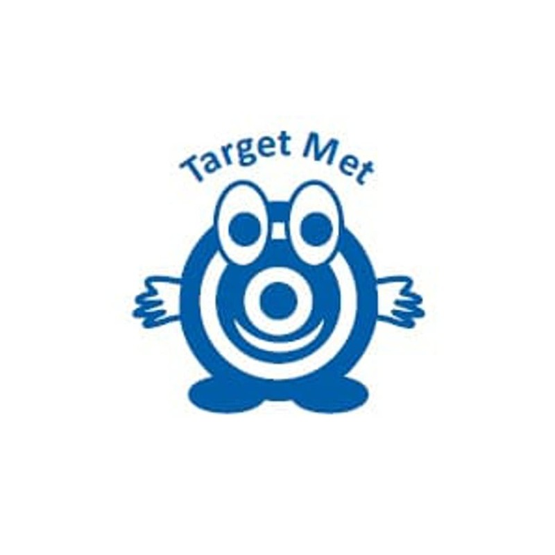 Trodat 62189 "Target Met" Classmates Education Stamp