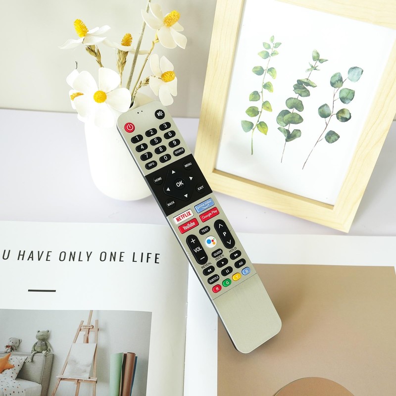Universal Replacement Remote Control for Skyworth Android Smart TV 50UC6200