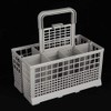 Yosoo123 Drainer Basket Flatware Storage Drainer Universal Cutlery Basket Replacement