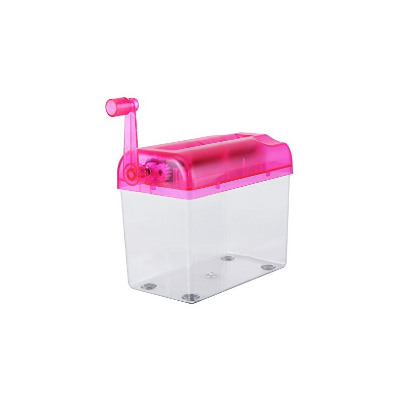 Manual Shredder, A6 Hand Crank Portable Mini Paper Cutting Tool