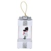 4.7inch Christmas Snowman Scene Hanging Lanterns Battery Operated Lighted Lamp