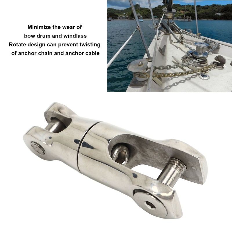 Boat Anchor Chain Connector 316 Stainless Steel Rust Proof 3/8in