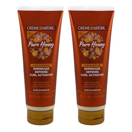 Creme Of Nature - Activador de rizos de miel pura, tubo de 10.5 onzas (310 ml) (paquete de 2)