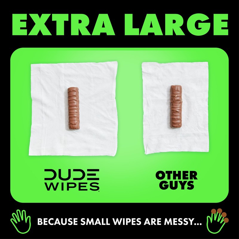 Dude Wipes - Flushable Wipes - 6 Pack, 288 Count