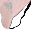Huskimo Peak Dog Waterproof Raincoat, Dusty Pink, 73cm