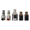 4L60E Transmission Master Solenoid Kit 6Pcs Transmission Valve Set Compatible