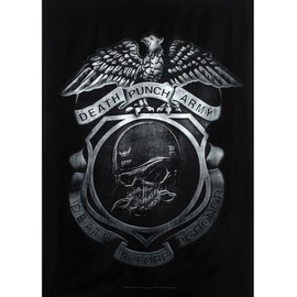 Heart Rock FIVE FINGER DEATH PUNCH Flag Death Before Dishonor