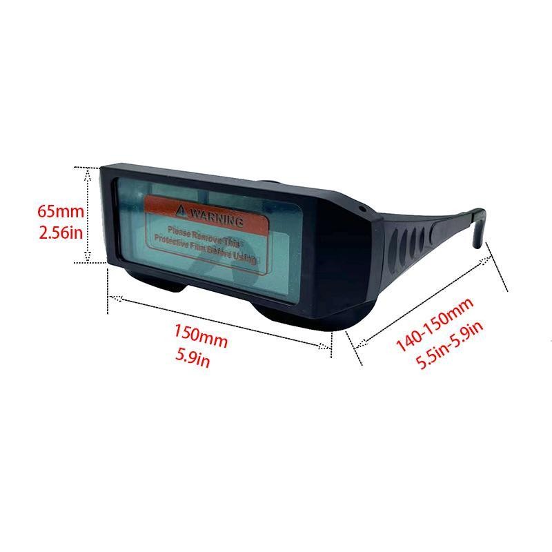 Welding Glasses, Fully Automatic Solar Powered Light Changing Welding Eye
