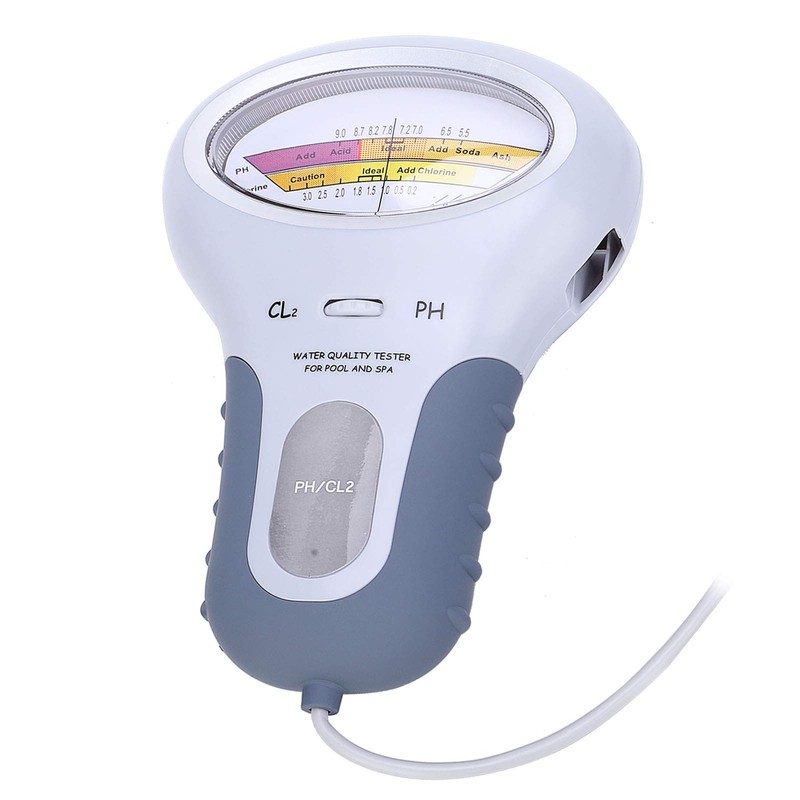 GOTOTOP Water Quality Analyzer CL2 Chlorine Pool Tester with Probe