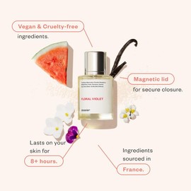 Dossier Dossier - Floral Violet - Eau de Parfum - Inspired by M.Jacobs Daisy - Perfume Luxury - Paraben Free - Vegan - For Women - Fragrance 1.7 oz (Spray 50ml)