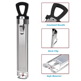 Candy Thermometer Deep Fry Thermometer Oil Thermometer with Temperature Reference for Candy Making Candy Thermometer with Clip & Ring Handle Easy to Use,Clean & Store