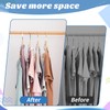 50 Pcs Hanger Connecting Hooks, Coat Space Saving Clothes Hook