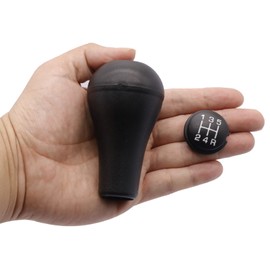 SixBuys 5 Speed Transmission Gearshift Knob Compatible for Dodge Ram 1500 2500 4500 5500 Compatible for Jeep Wrangler Cherokee 1994-2010 replace for 52104174 04446921