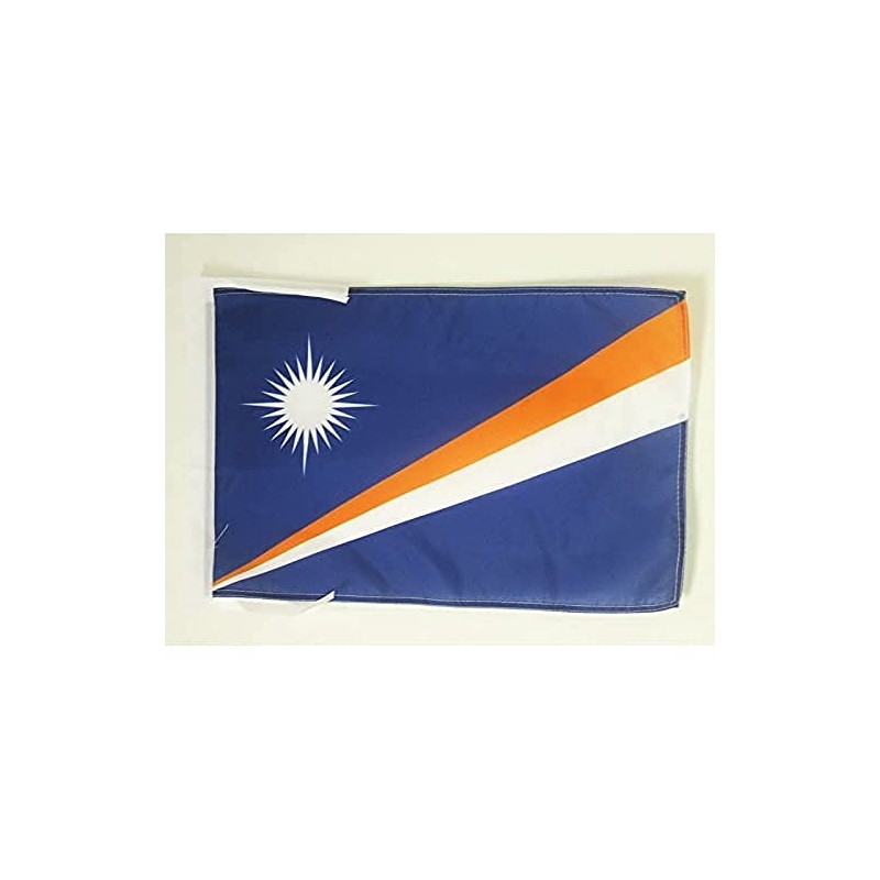 AZ FLAG Marshall Islands Flag 18'' x 12'' Cords -