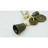Brass Lucky Key Chain