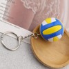 FDCGAS Volleyball Accessories - 2 Pieces Volleyball Key Rings Basketball