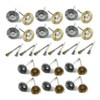 36Pcs Wire Wheel Brush Set Stainless Steel Brushes Kit for