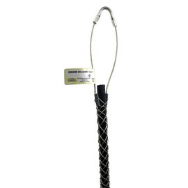 Kellems Wire Management, Support Grips, Single Eye, 1.5-1.7", Tin Coated Bronze, Closed Mesh