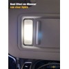 LIGHSTA 9PCS Super Bright White Interior LED Light Kit Package