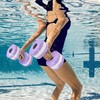 Aquatic Exercise Dumbbells for Water Aerobics, Foam Barbells, Pool Fitness