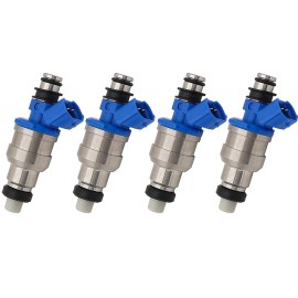 PEIVSO 4PCS FUEL INJECTORS FOR 1990-1993 MAZDA MIATA 1.6L 195500-1970 REPLACEMENT