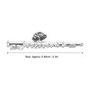 Silver Flute Brooch Miniature Musical Instrument Lapel Brooch Pin with