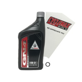 Cyclemax Standard 10W-30 Oil Change Kit compatible with 2023-2025 Honda XR150L