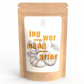 Alpaca Tea Mandarin Ginger Flavoured Fruit Tea Blend Loose Resealable (100 g)
