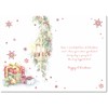 doodlecards Brother and Partner Christmas Card Lamp and Parcels Medium