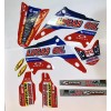 GRAPHICS DECAL TEAM LUCAS OIL HONDA 2002 2003 2004 -