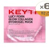 Kiss Lucy PDRN Glow Collagen Hydrogel Mask 1 x 6 x 2S / 키스 루시 피디알엔 글로우 콜라겐 하이드로겔 마스크 1매 6개 x2S