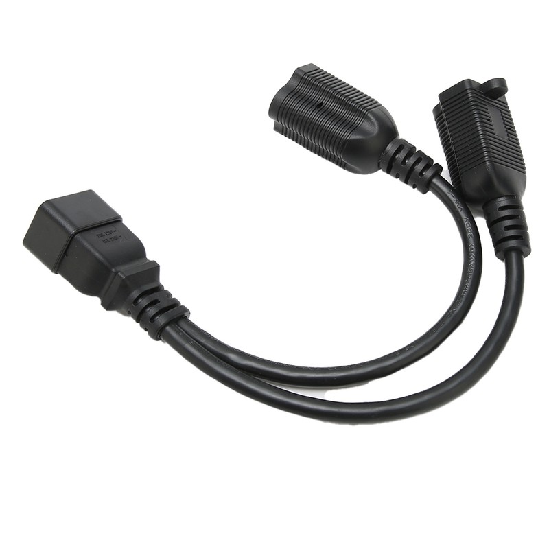 IEC320 C20 to 5 20R 5 20R Power Cord Universal