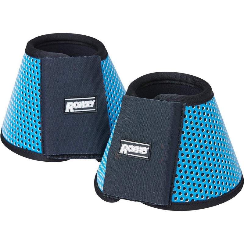 Roma Air Flow Shock Absorber Bell Boots, White, Pony