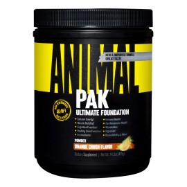 Multivitaminico Universal Animal Pak Powder 30 Servicios Sabor Orange